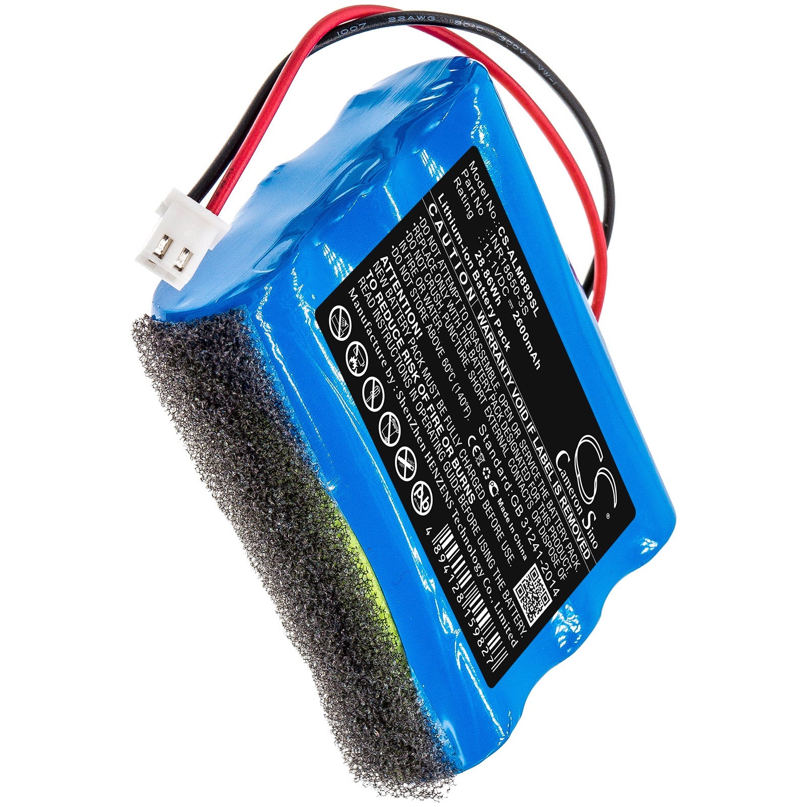 Vhbw Reservebatterij Voor Altec Lansing INR18650-3S - 2600 MAh, 11,1V, Li- ion, Oplaadbaar Voor Draagbare Speakers Vhbw Reservebatterij Voor Altec Lansing INR18650-3S - 2600 MAh, 11,1V, Li- ion, Oplaadbaar Voor Draagbare Speakers