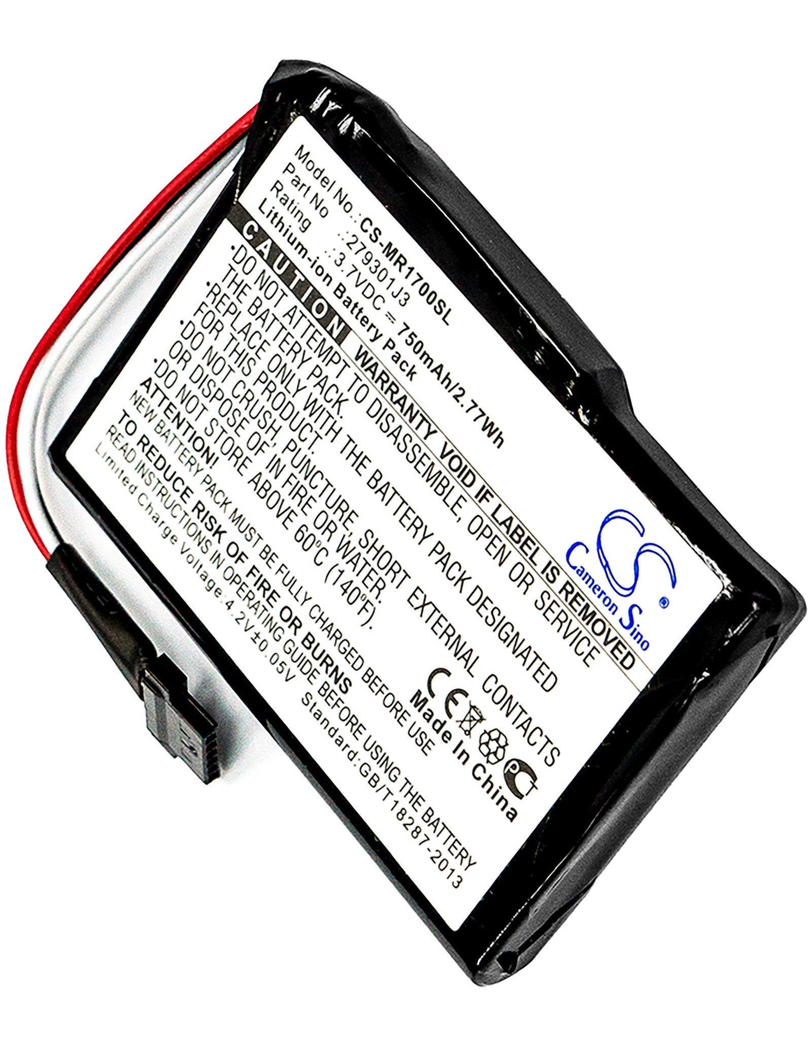 Eotdoo Batteria di ricambio 750mAh per Magellan RoadMate