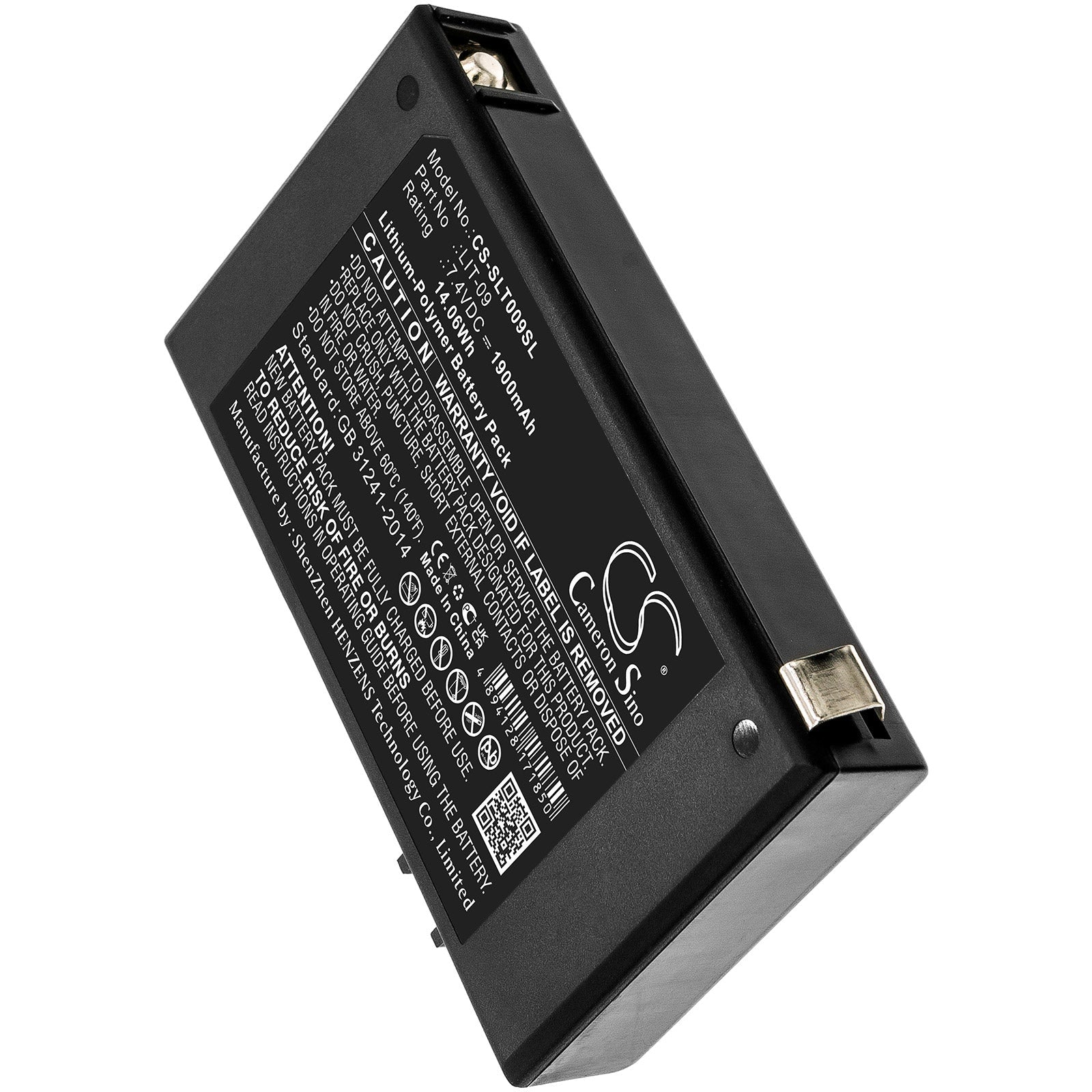TECHTEK Batterie 1900mAh 7.4V Li-Polymer Compatible Spypoint Force Et Link - Remplacement LIT-09