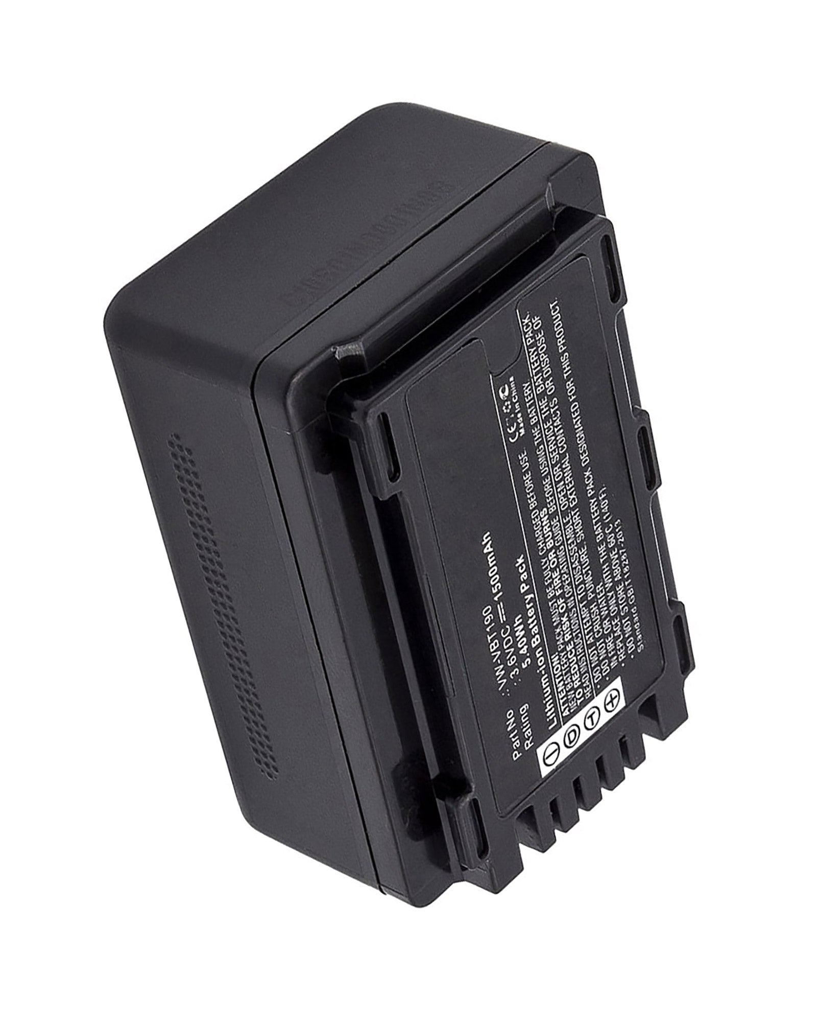 2 Batterie Vhbw 4040mAh Per Panasonic HC-V510/V270/V520/V380 – Sostituisce VW-VBK180, VW-VBK360, Li-Ion 3.6V