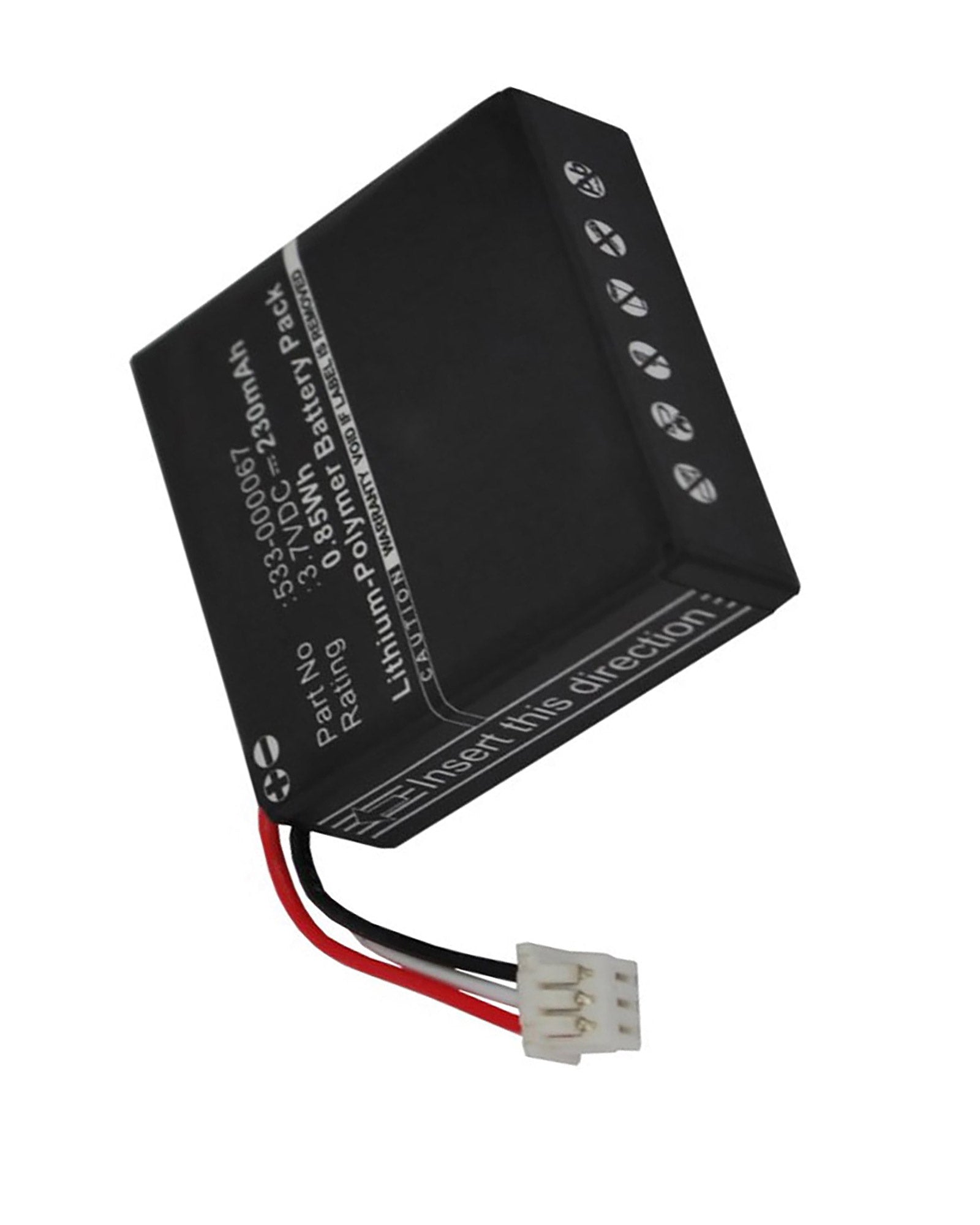 Batteria CS-LOH800SL 230mAh Compatibile Con Logitech H800 – Sostituisce 533-000067, AHB472625PST – Li-Polymer 3.7V