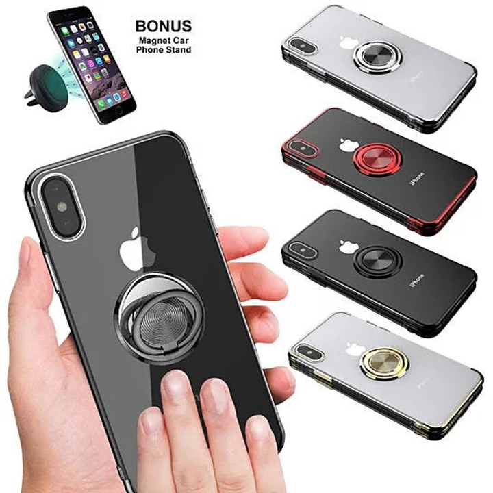 Magna Magnetic iPhone Case With Stand And Mount Silver iPhone 7/8 Plus-5