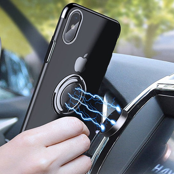 Magna Magnetic iPhone Case With Stand And Mount Gold iPhone XR-2