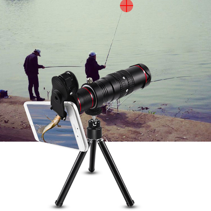 Zoomba Zoom-able 4K HD Telescopic Lens 18X With Tripod-3