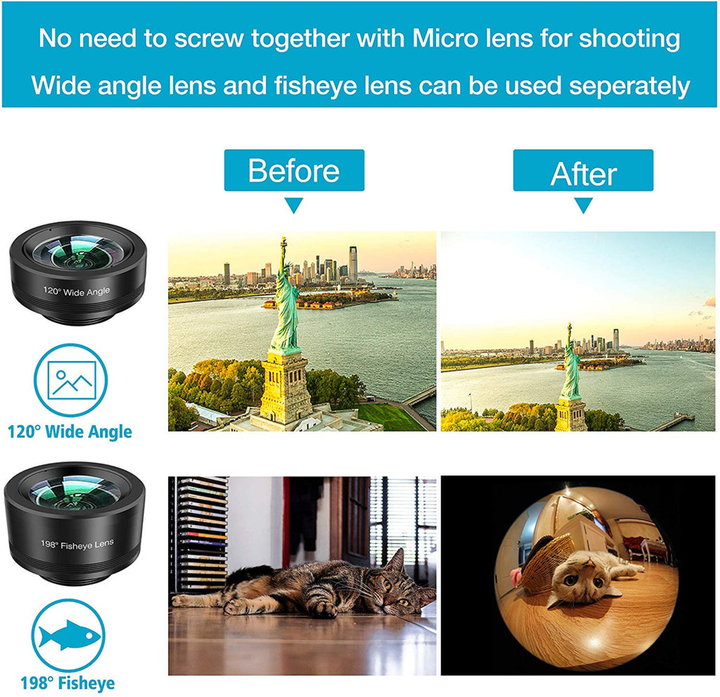 12 in 1 Upgraded Photography Set for iPhone And Any Smartphones-3