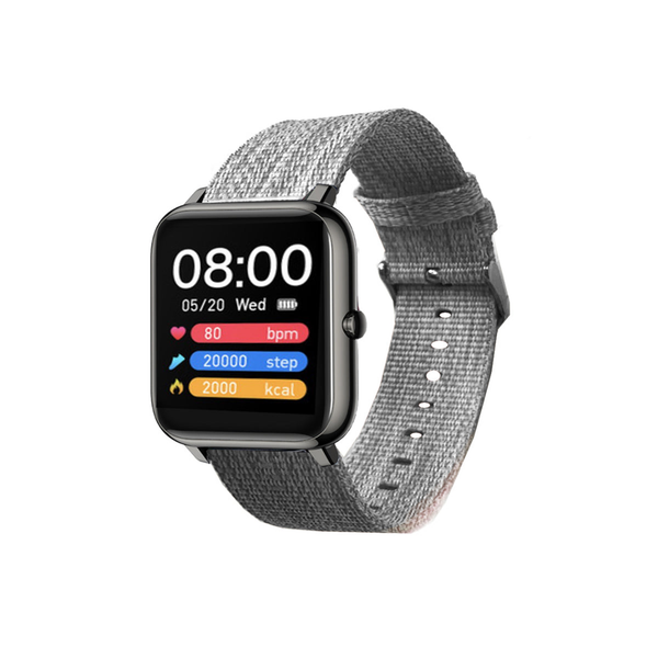 Medley Wellness And Sports Activity Tracker Watch With Melange And Urban Belt Gray