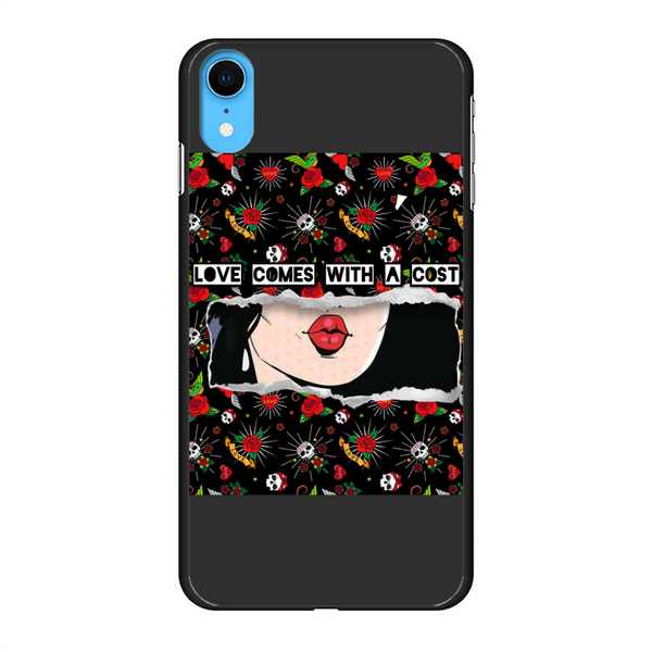 Love Cost Back Printed Hard Phone Case Black Apple iPhone 7-8 Plus