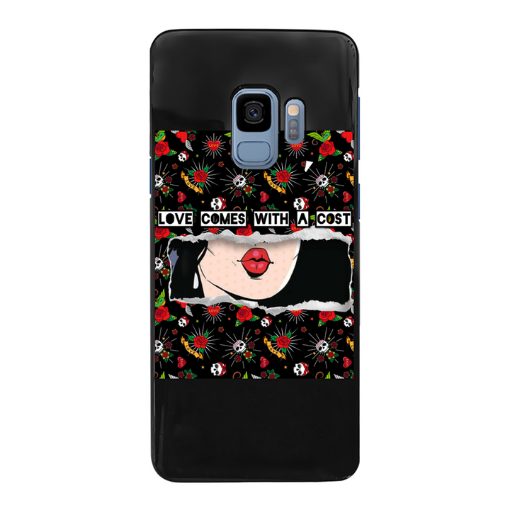 Love Cost Back Printed Hard Phone Case Black Samsung Galaxy A5 (2017)