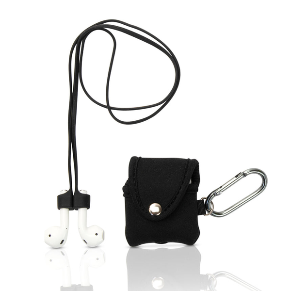 Made Easy Kit Apple AirPods Case Cover Protective Skin Black