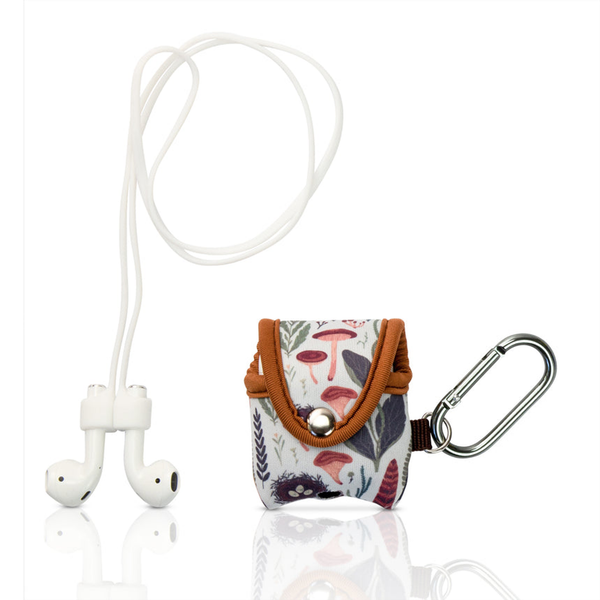 Made Easy Kit Apple AirPods Case Cover Protective Skin Brown Woods