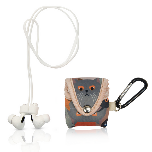 Made Easy Kit Apple AirPods Case Cover Protective Skin Cat Lover