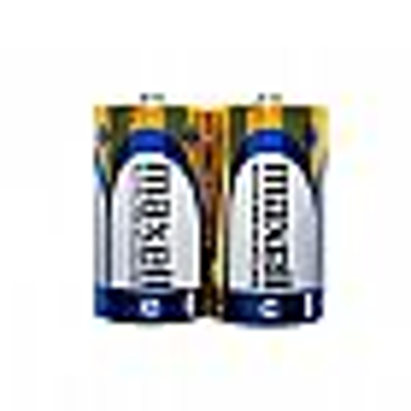 Maxell Alkaline Batteries, LR14 2BP, C Cell