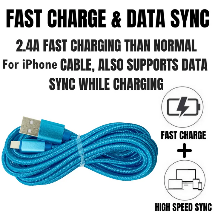 10FT XL Charger Compatible for Iphone Cable-4