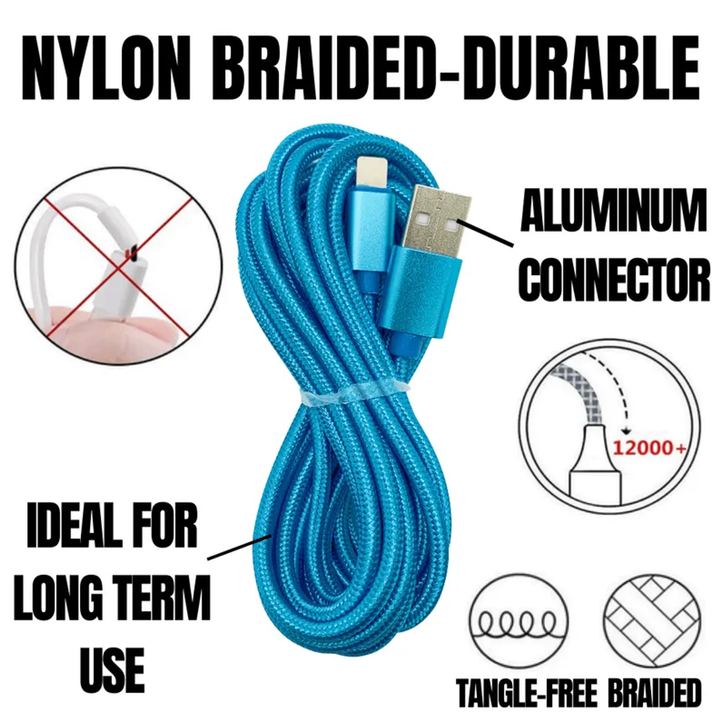 10FT XL Charger Compatible for Iphone Cable-5