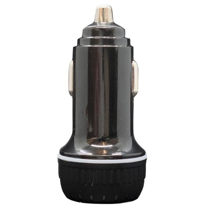 2 Pack Dual Port Car Charger- Type C & USB- Black-2