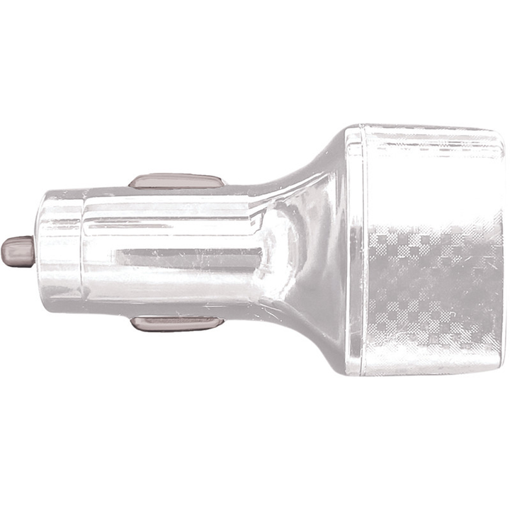 12V USB-A 18 Watt Car Charger - White-2