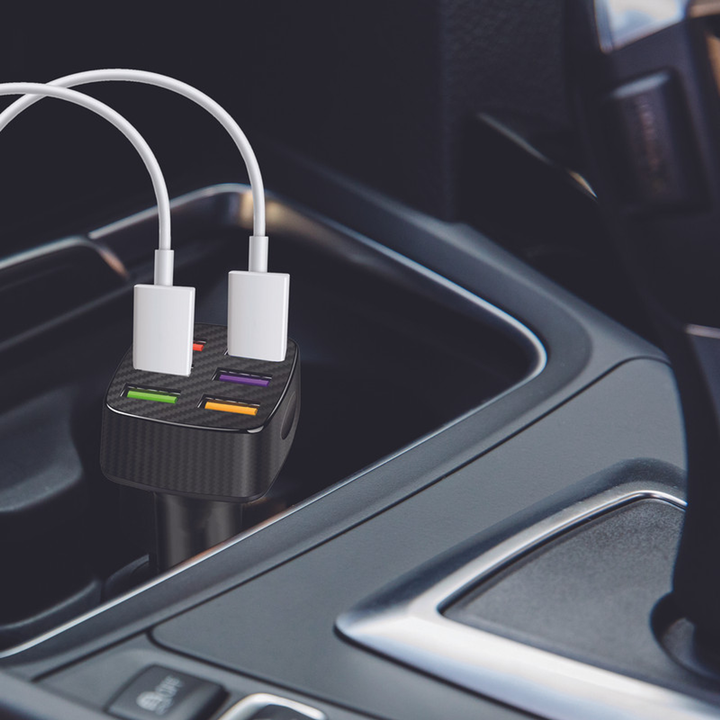 12V USB-A 18 Watt Car Charger - Black-3