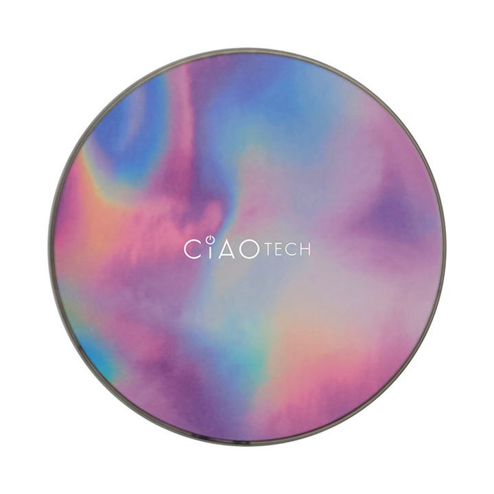 10 Watt Wireless Fast Charging Pad - Printed Dye Tye Pink-3