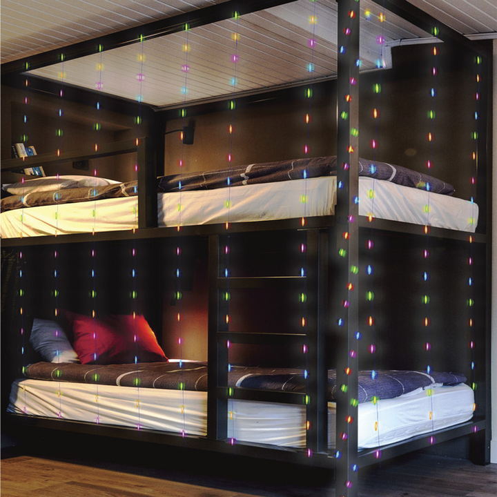 10 FT USB Powered Colorful LED String Light on Silver WireUSB Powereed-2