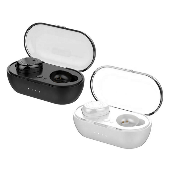 Wireless Earbuds with Charging Case & Touch Controls Black