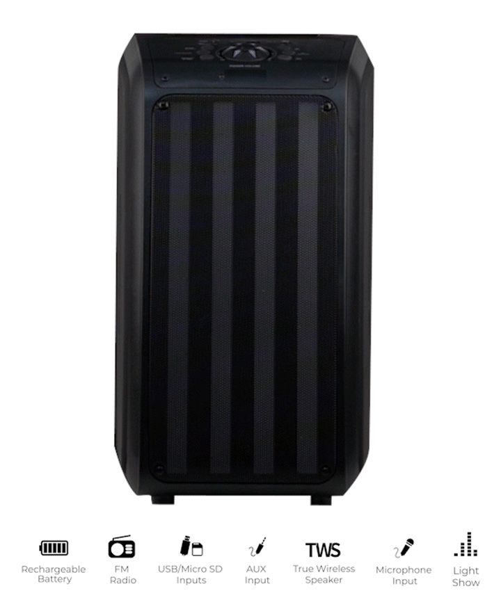 2 x 6.5" Sound Traveler Portable Backpack Speaker-2