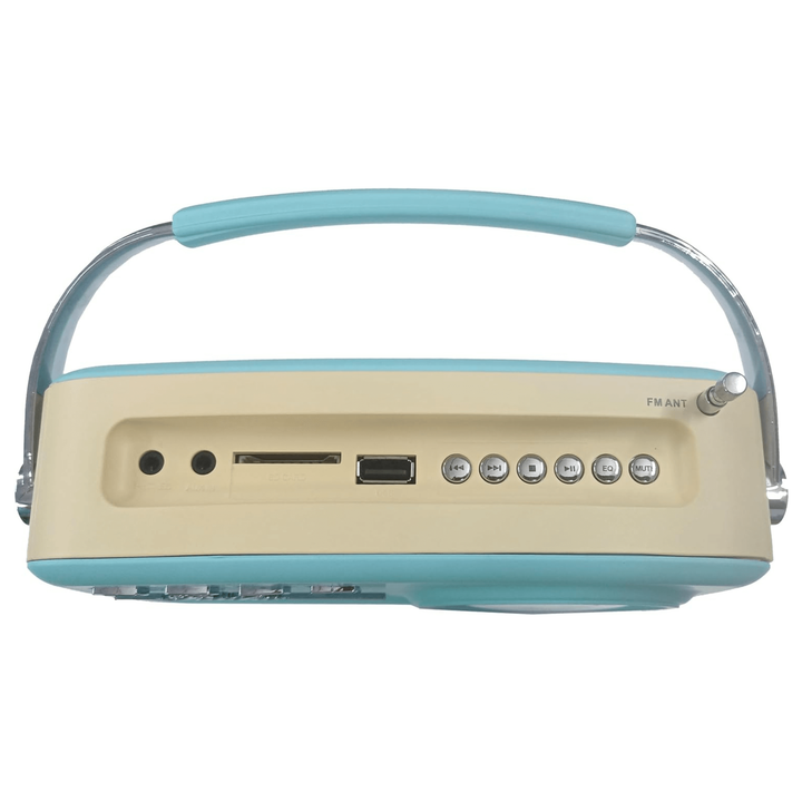Supersonic Multi-Function tooth Retro Speaker with Rechargeable Battery-3