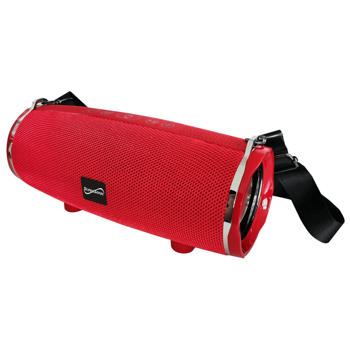 Supersonic Portable Bluetooth Wireless Speaker Red-5