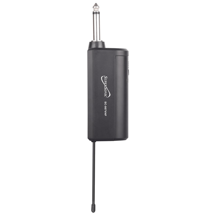 Supersonic VHF Dual Fixed Channel Professional Wireless Microphone-4