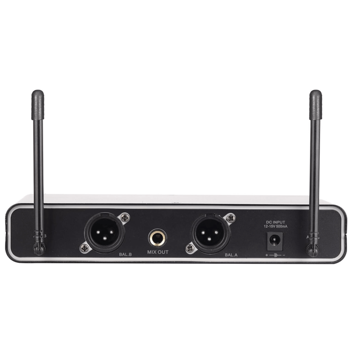 Supersonic UHF Dual Fixed Channel Professional Wireless Microphone-4