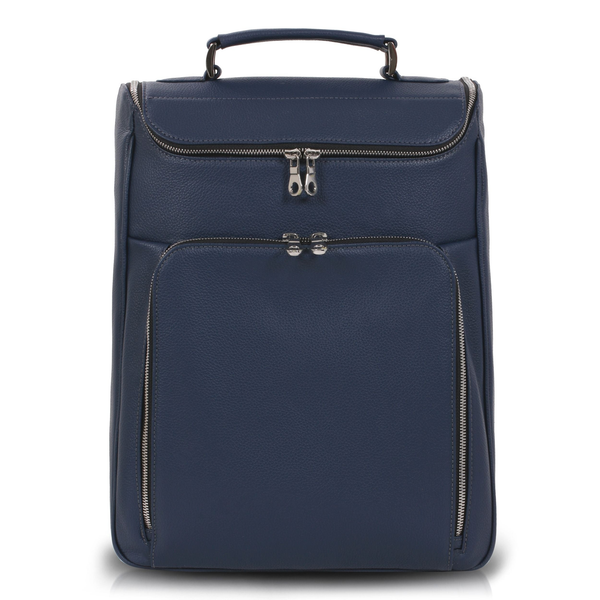 Medium Laptop Backpack Dark Blue