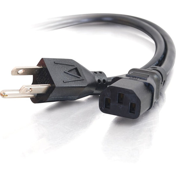 C2G 1ft 18 AWG Universal Power Cord (NEMA 5-15P to IEC320C13)