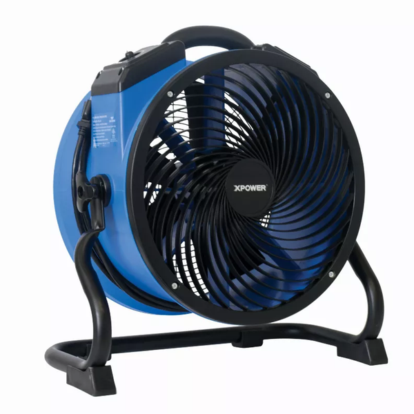XPOWER FC CFM Multi Speed Portable Multipurpose Shop Fan Air Circulator Sky Blue-4