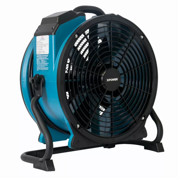 XPOWER FC CFM Multi Speed Portable Multipurpose Shop Fan Air Circulator Blue-4