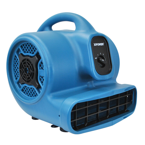 XPOWER P-400 1/4 HP 1600 CFM 3 Speed Air Mover, Carpet Dryer, Floor Fan, Blower-4