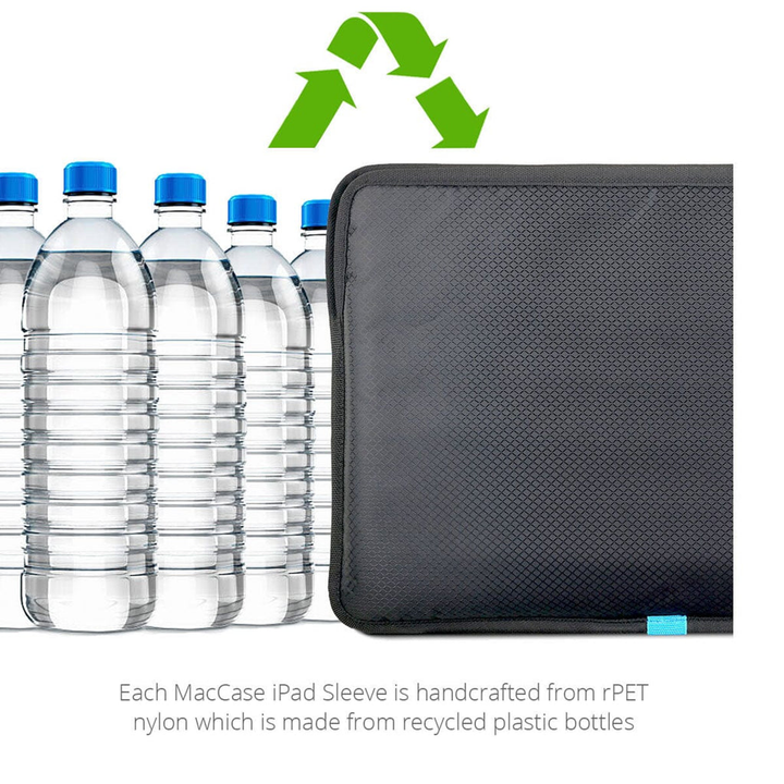 MacCase Eco-Friendly iPad 13 Horizontal Sleeve -Black-2