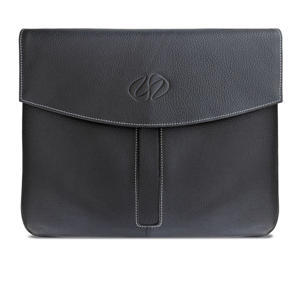 MacCase Premium Leather Magic Keyboard Sleeve -Black