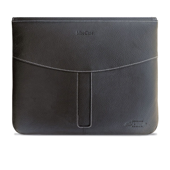 MacCase Premium Leather Magic Keyboard Sleeve -Black-5