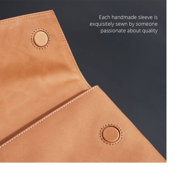 MacCase Premium Leather Magic Keyboard Sleeve -Vintage-4