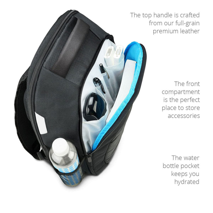 MacCase Eco-Friendly 16 MacBook Backpack -Black-6