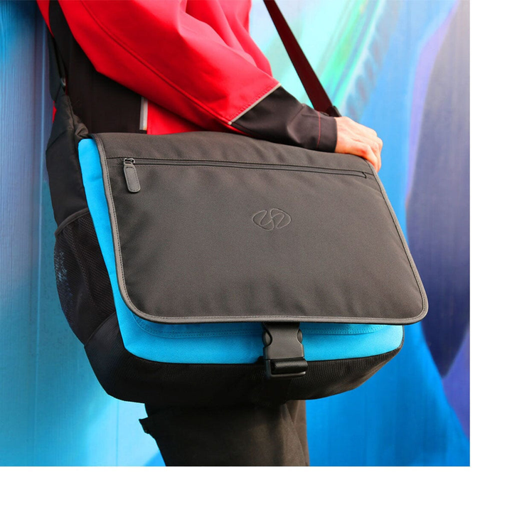 MacCase Eco-Friendly MacBook 13 Messenger Bag -Black-4