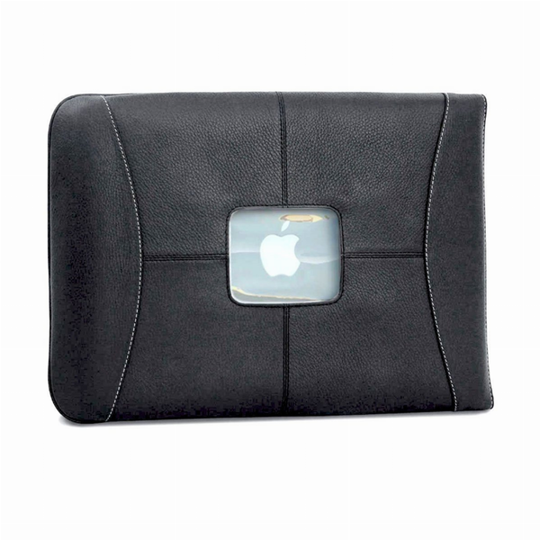 MacCase Premium Leather MacBook Pro Sleeve Black 15"
