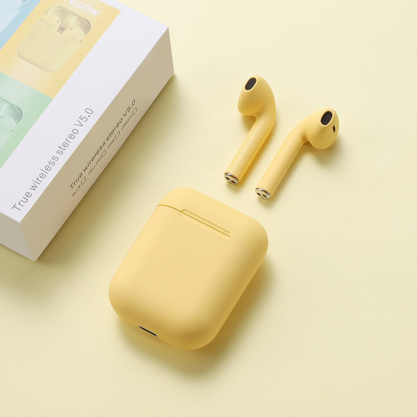 Macaron Earbuds Yellow