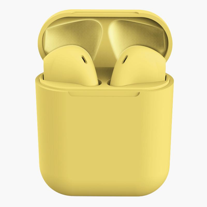 Macaron Earbuds Yellow-2