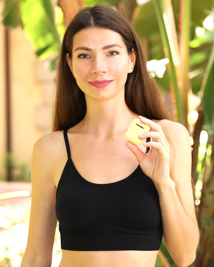 Macaron Earbuds Yellow-4
