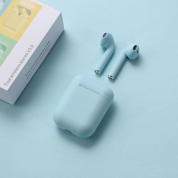 Macaron Earbuds Light Blue