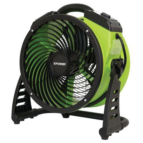 XPOWER FC CFM 4 Speed Portable Multipurpose Whole Room Air Circulator Utility Fan Yellow-4