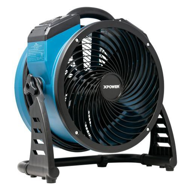 XPOWER FC CFM 4 Speed Portable Multipurpose Whole Room Air Circulator Utility Fan Green-4