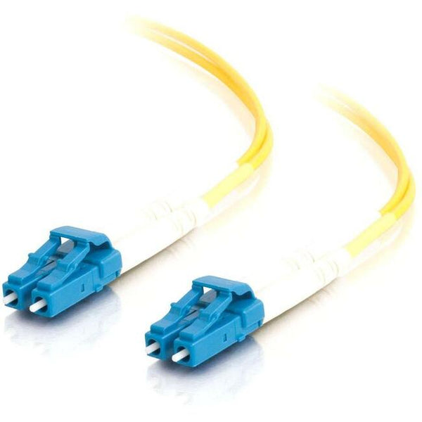 C2G 10m LC-LC 9/125 Duplex Single Mode OS2 Fiber Cable - Yellow - 33ft