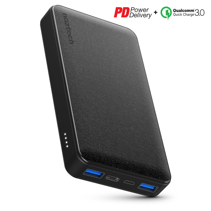 20000mAh 18W PD+QC Fabric Power Bank