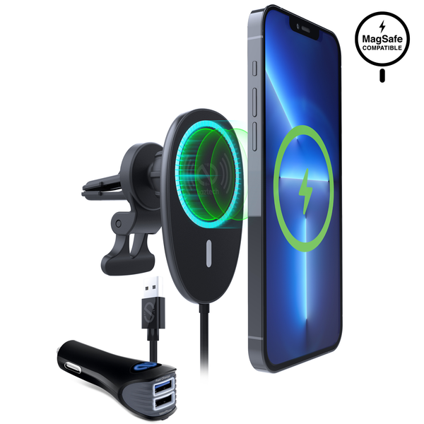 MagLock 15W Wireless Charging Vent Mount